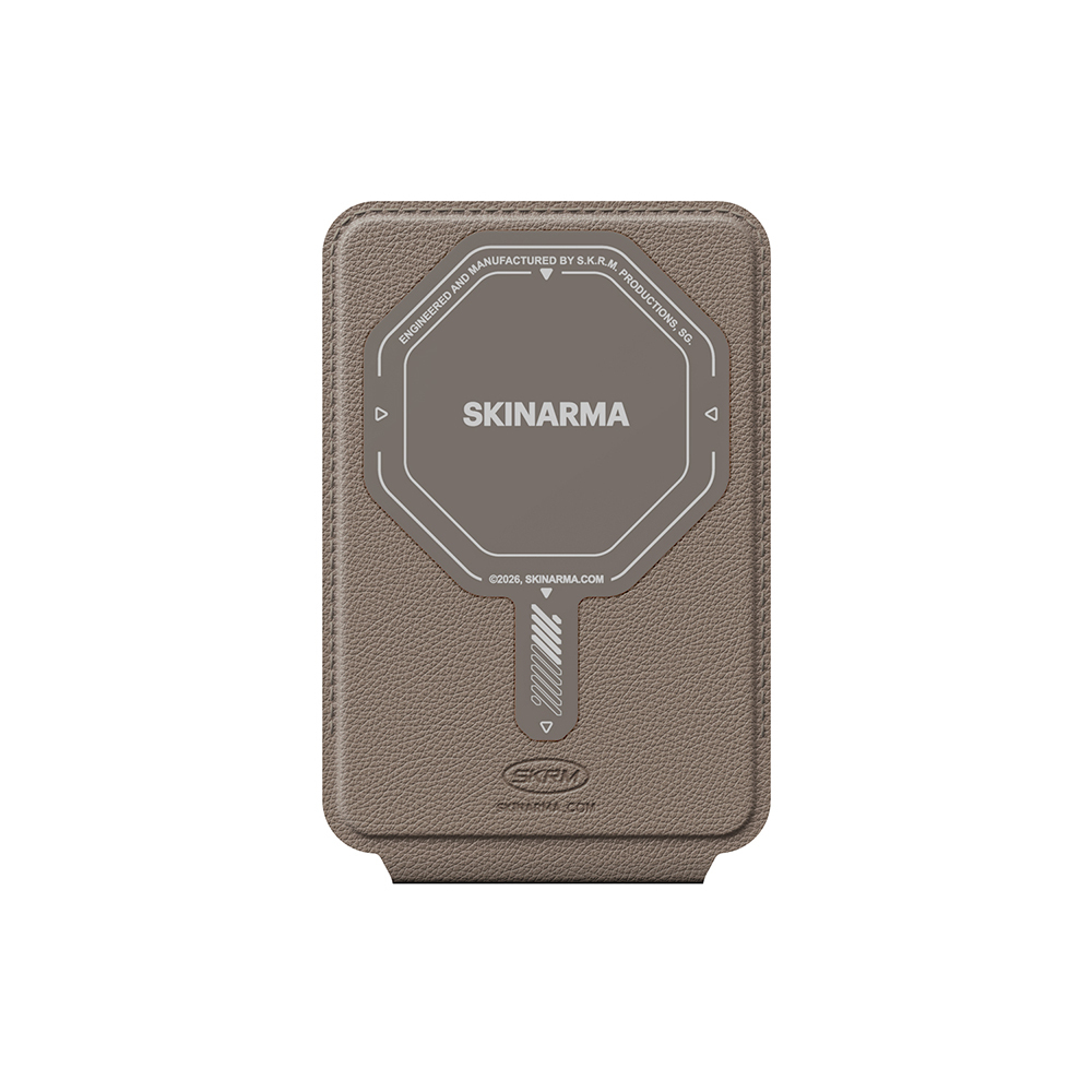 Skinarma Axis Serisi Foldable Stand Özellikli Deri Tasarımlı Kartlık