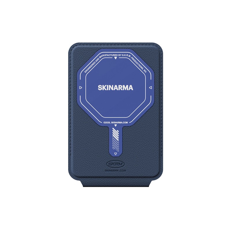 Skinarma Axis Serisi Foldable Stand Özellikli Deri Tasarımlı Kartlık - 4