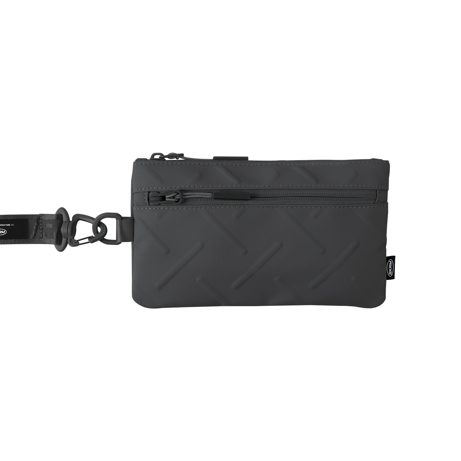 Skinarma Clutch Juno Boyun Askı Kayışlı Çapraz Vücut Çantası - Füme