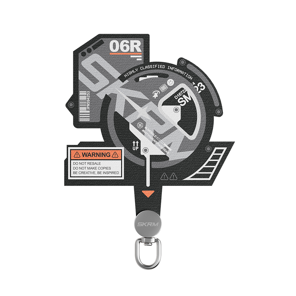 Skinarma EKHO Serisi Universal Telefon Askı Aparatı - Siyah