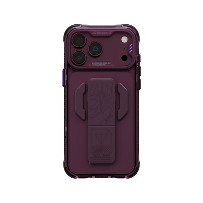 Skinarma Helio CE Mag Charge Case for Apple iPhone 18 Pro Max – Tech-Patterned Cover with MagSafe Charging & Stand - 18