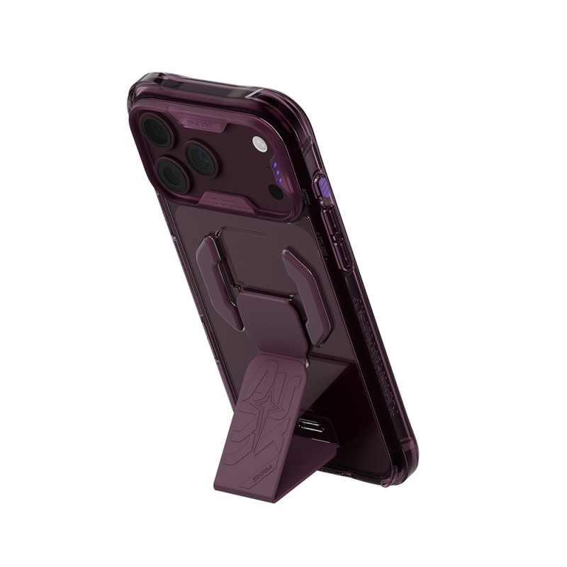 Skinarma Helio CE Mag Charge Case for Apple iPhone 18 Pro Max – Tech-Patterned Cover with MagSafe Charging & Stand - 20