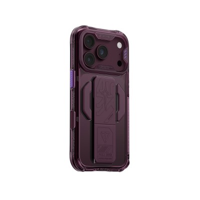 Skinarma Helio CE Mag Charge Case for Apple iPhone 18 Pro Max – Tech-Patterned Cover with MagSafe Charging & Stand - 21