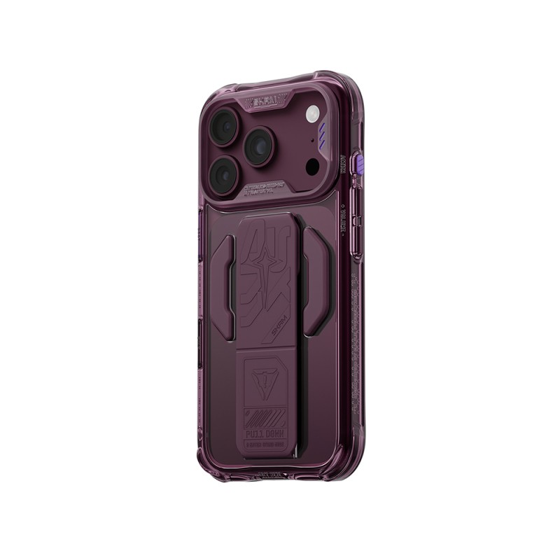 Skinarma Helio CE Mag Charge Case for Apple iPhone 18 Pro Max – Tech-Patterned Cover with MagSafe Charging & Stand - 22