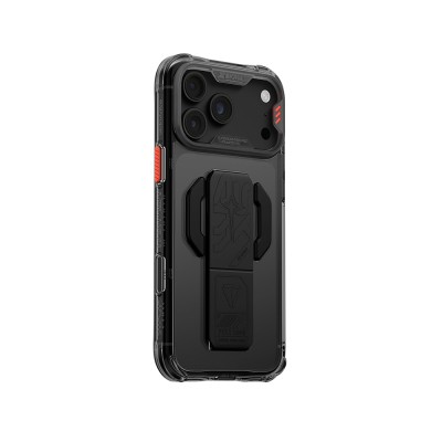Skinarma Helio CE Mag Charge Case for Apple iPhone 18 Pro Max – Tech-Patterned Cover with MagSafe Charging & Stand - 30