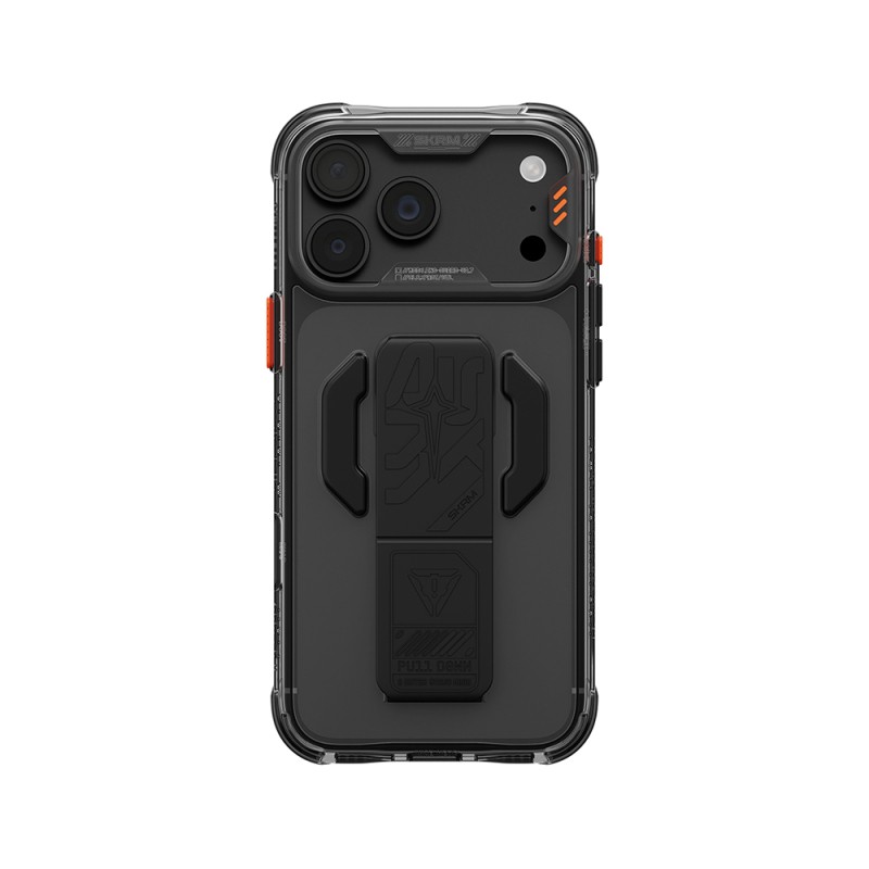 Skinarma Helio CE Mag Charge Case for Apple iPhone 18 Pro Max – Tech-Patterned Cover with MagSafe Charging & Stand - 32