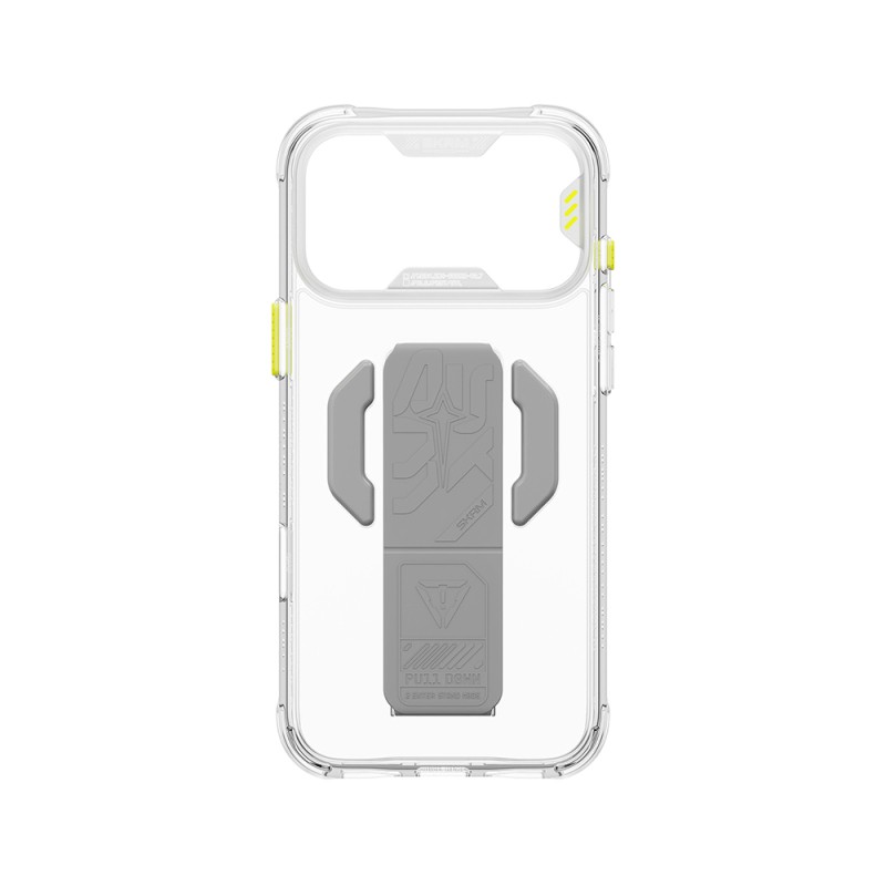 Skinarma Helio CE Mag Charge Case for Apple iPhone 18 Pro – Tech-Patterned, M-Safe Charging Compatible, with Stand - 15