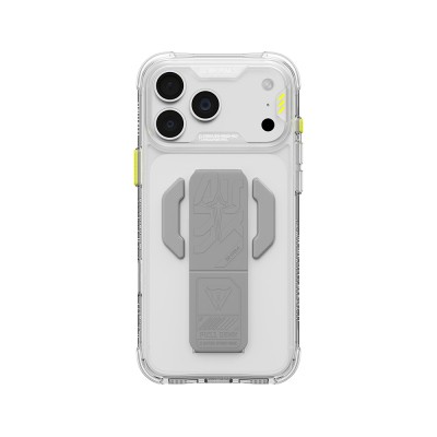 Skinarma Helio CE Mag Charge Case for Apple iPhone 18 Pro – Tech-Patterned, M-Safe Charging Compatible, with Stand - 18
