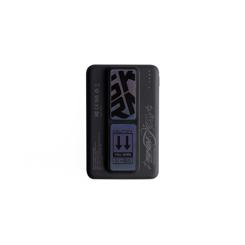 SkinArma Kira Kobai Holografik Tasarımlı Standlı Wireless ve PD Hızlı Şarj Özellikli Powerbank 15W 5000mAh - Colorful