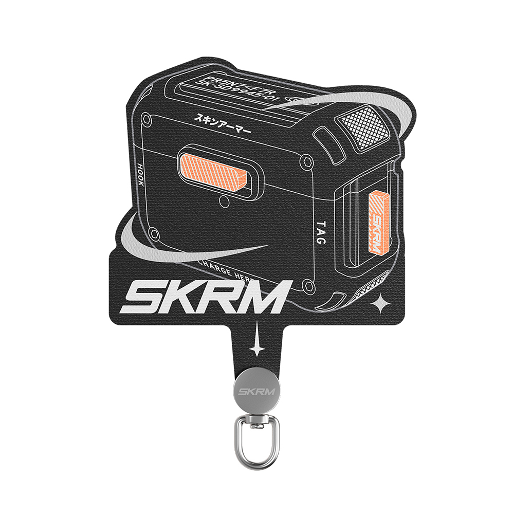 Skinarma MECHA Serisi Universal Telefon Askı Aparatı - Siyah