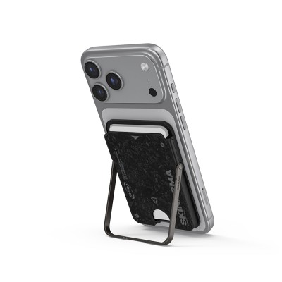Skinarma Metal Designed 2-Chamber Vector Series Magnetic Stand Card Holder - 5