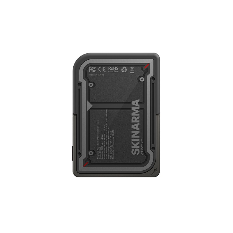 Skinarma Nexus Mecha Kablosuz ve PD Hızlı Şarj Özellikli Metal Standlı Taşınabilir Powerbank 20W 5000mAh - 1