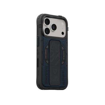 SkinArma Phantom Case for Apple iPhone 18 Pro – M-Safe Charging Compatible, Airbag Design, with Stand - 1