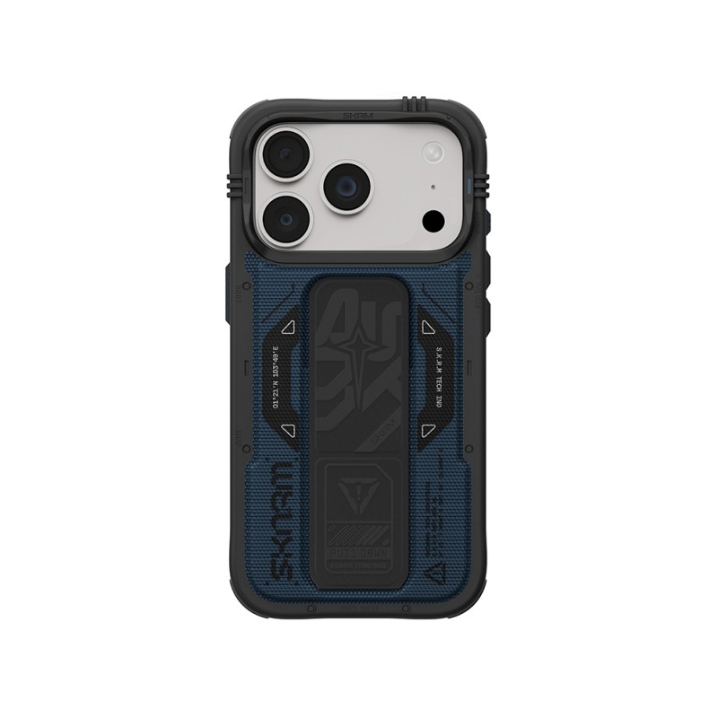 SkinArma Phantom Case for Apple iPhone 18 Pro – M-Safe Charging Compatible, Airbag Design, with Stand - 3