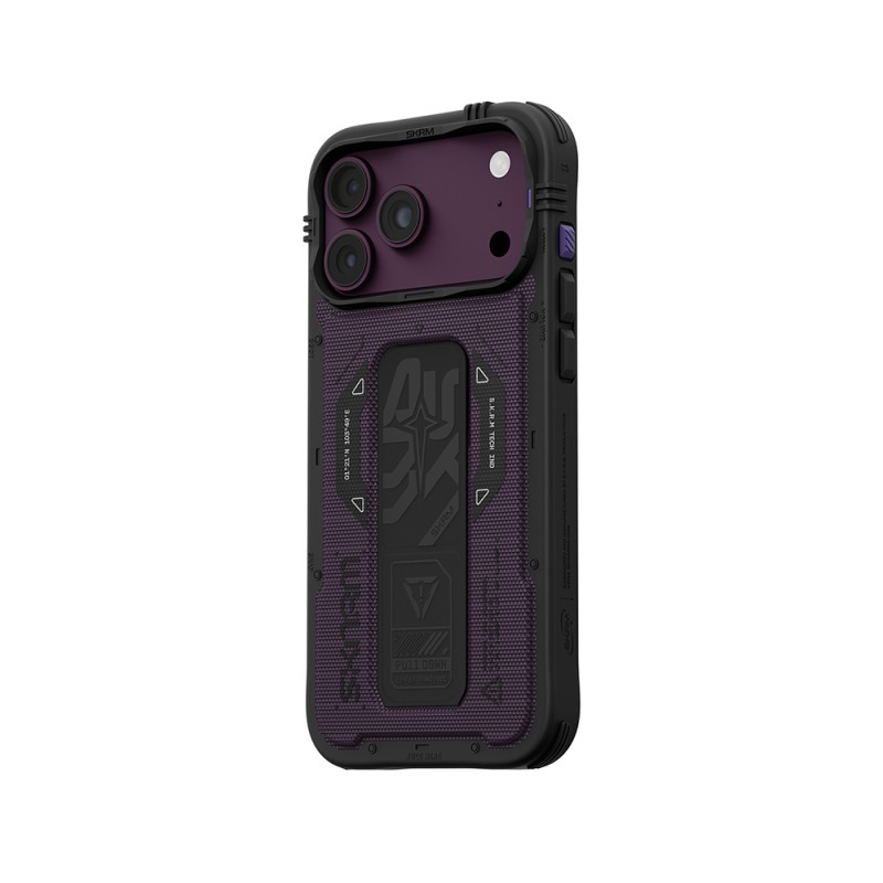 SkinArma Phantom Case for Apple iPhone 18 Pro Max – M-Safe Charging Compatible, Airbag Design, with Stand - 6