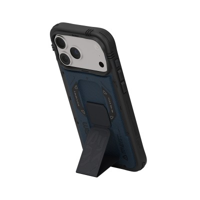 SkinArma Phantom Case for Apple iPhone 18 Pro Max – M-Safe Charging Compatible, Airbag Design, with Stand - 23