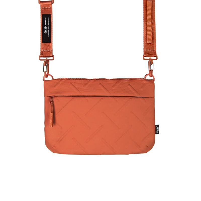 Skinarma Satchel Juno Desenli Naylon Scout Bilek Askı Kayışlı Aksesuar Çantası - 5