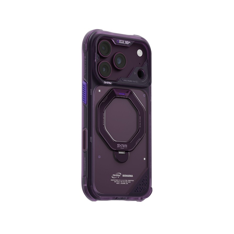 Skinarma Saturn Case for Apple iPhone 18 Pro with M-Safe Charging and Stand - 2