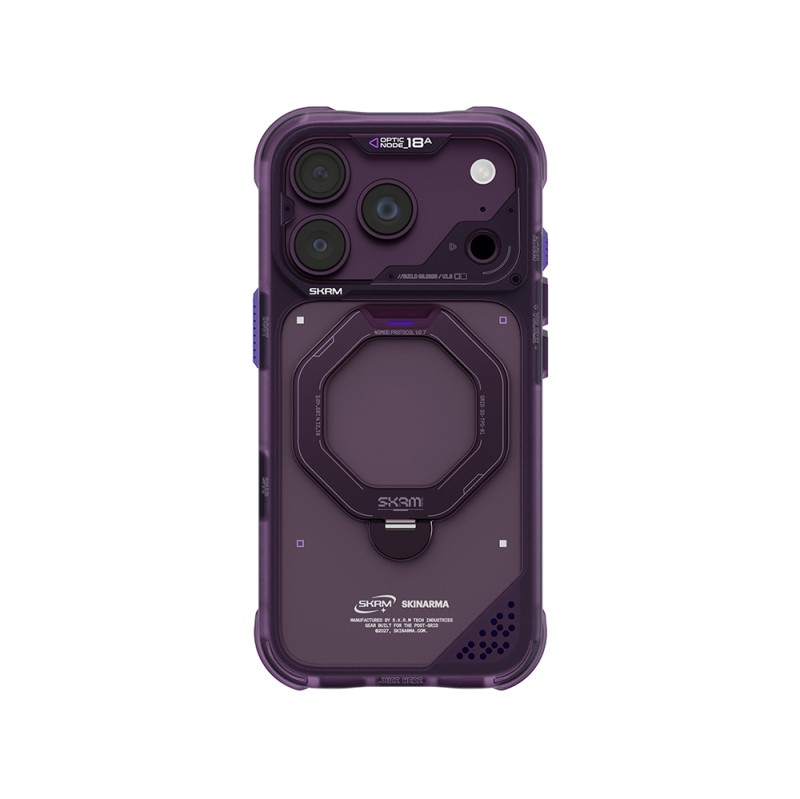 Skinarma Saturn Case for Apple iPhone 18 Pro with M-Safe Charging and Stand - 17