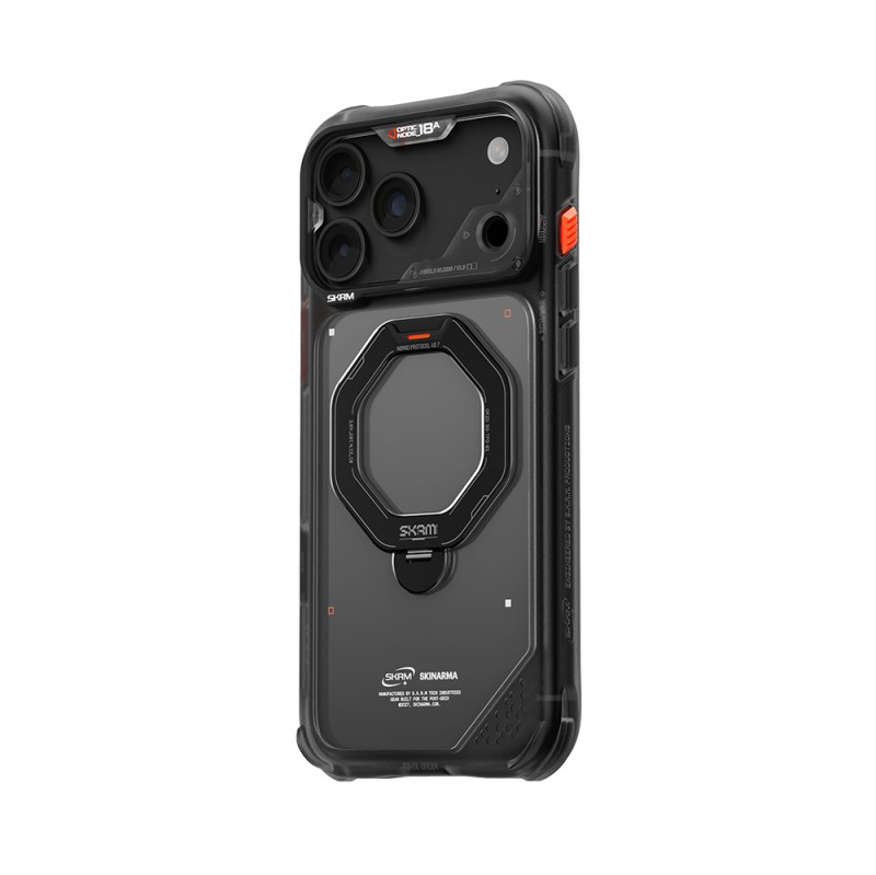Skinarma Saturn Case for Apple iPhone 18 Pro with M-Safe Charging and Stand - 31