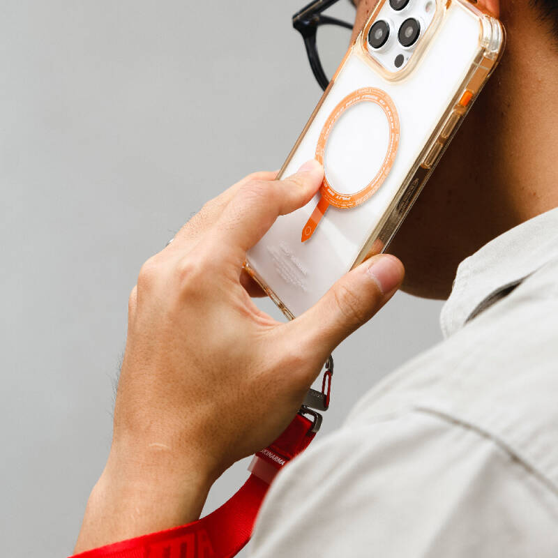 SkinArma Scout Serisi Logolu Telefon Bilek Askı Kayışı - 5