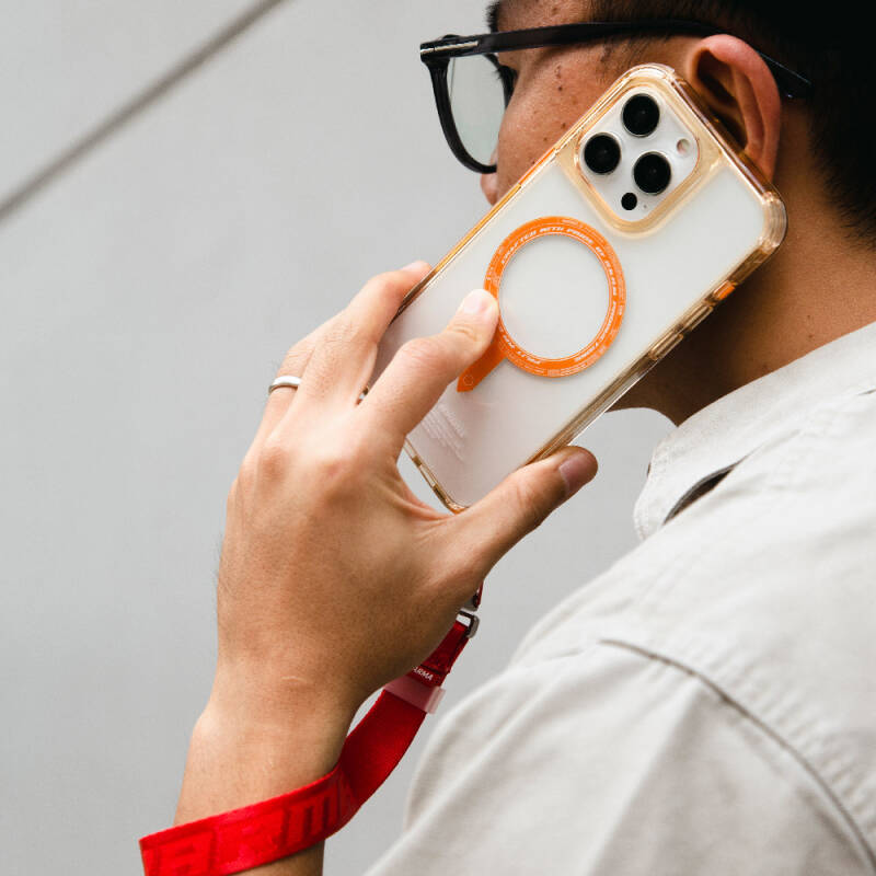 SkinArma Scout Serisi Logolu Telefon Bilek Askı Kayışı - 6