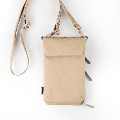 Skinarma Sling Pouch Juno Cross-Hatch Patterned Nylon Scout Neck Strap Cross Body Bag - 8