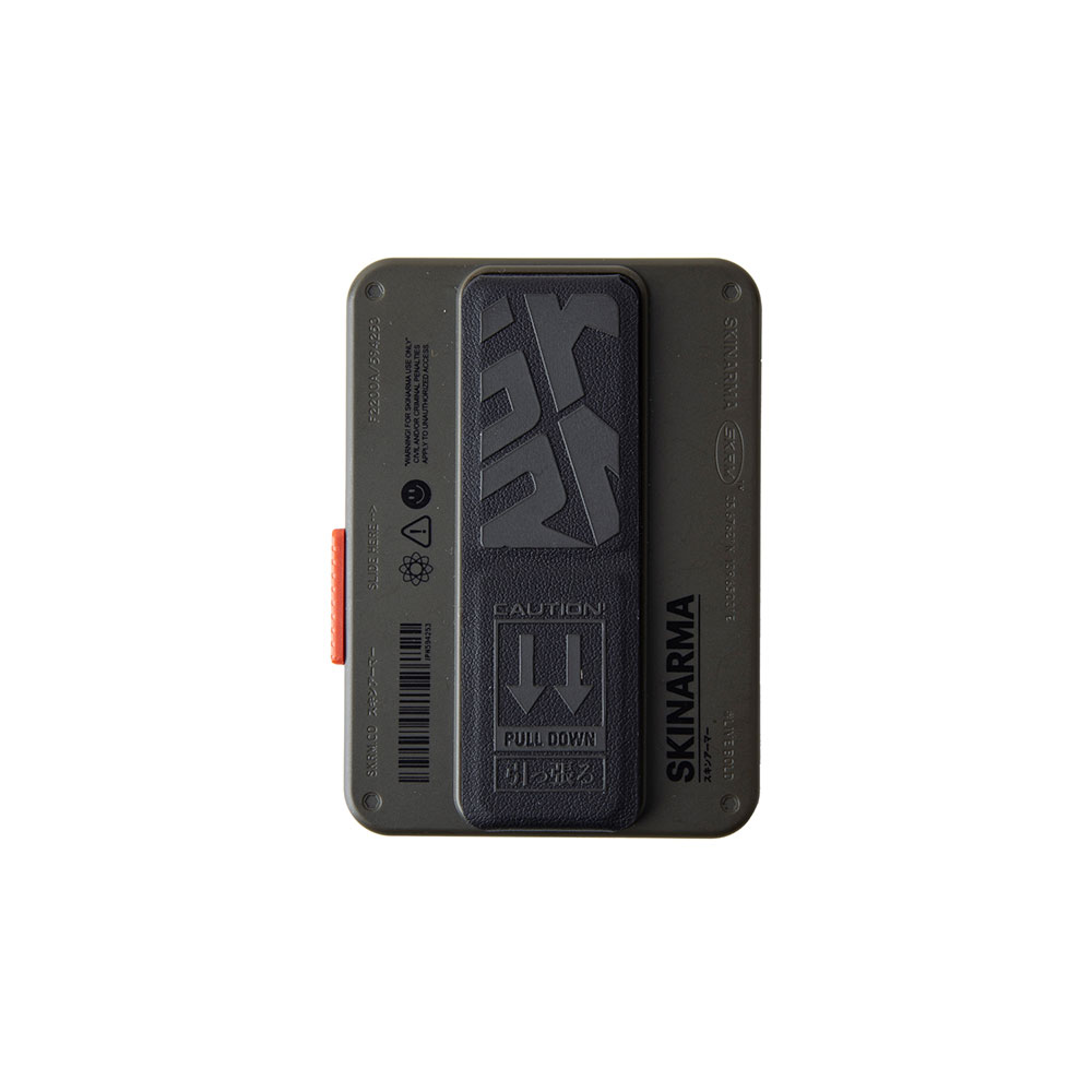 SkinArma Spunk Serisi Standlı PU Deri Kartlık - Koyu Yeşil