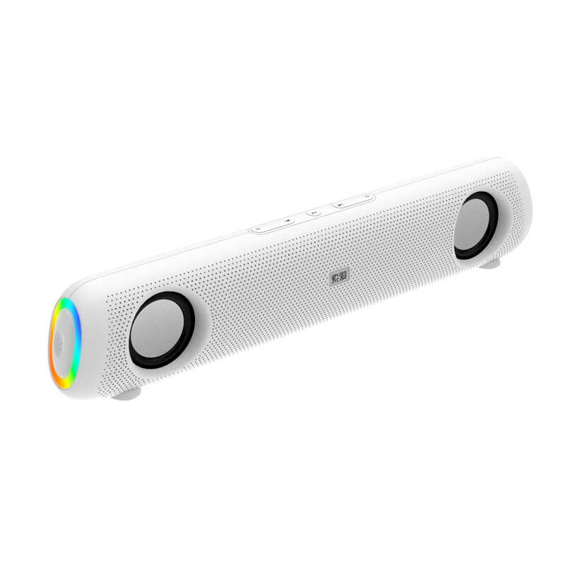 Soaiy SH10 Bluetooth Speaker Hoparlör - Beyaz