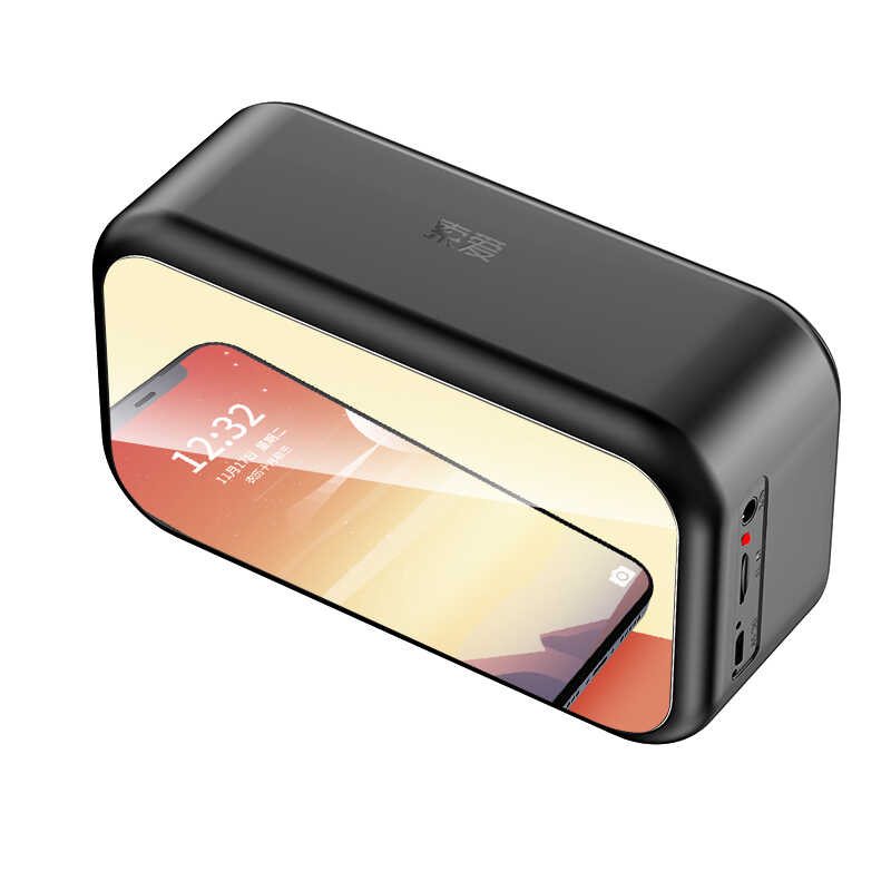 Soaiy SH32 Bluetooth Speaker Hoparlör - Siyah