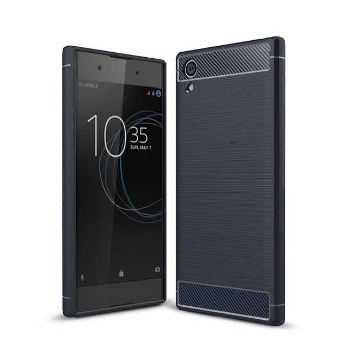 Sony Xperia XA1 Plus Kılıf Zore Room Silikon Kapak - Lacivert