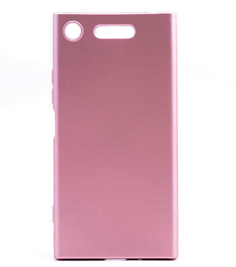Sony Xperia XZ1 Kılıf Zore Premier Silikon Kapak - Rose Gold