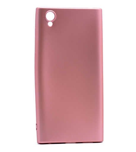Sony Xperia L1 Kılıf Zore Premier Silikon Kapak - Rose Gold