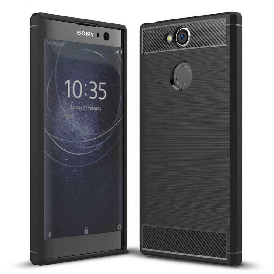 Sony Xperia L2 Kılıf Zore Room Silikon Kapak - Siyah