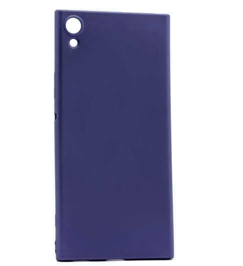 Sony Xperia XA1 Kılıf Zore Premier Silikon Kapak - Lacivert