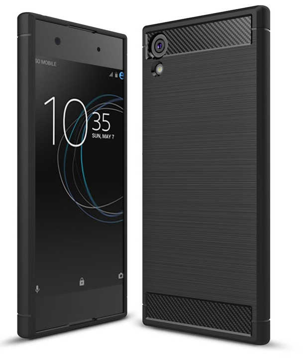 Sony Xperia XA1 Kılıf Zore Room Silikon Kapak - Siyah