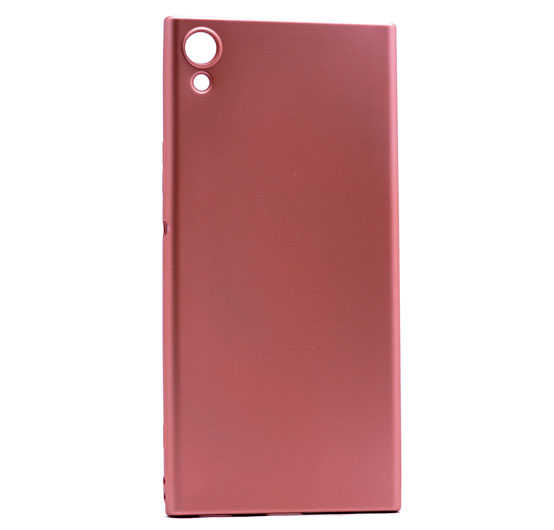 Sony Xperia XA1 Ultra Kılıf Zore Premier Silikon Kapak - Rose Gold