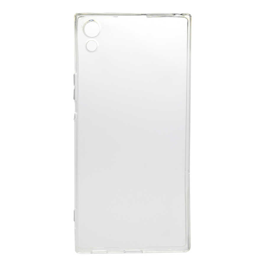 Sony Xperia XA1 Ultra Kılıf Zore Süper Silikon Kapak - Renksiz