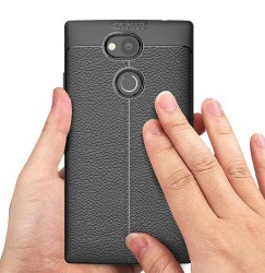 Sony Xperia XA2 Kılıf Zore Niss Silikon Kapak - 3