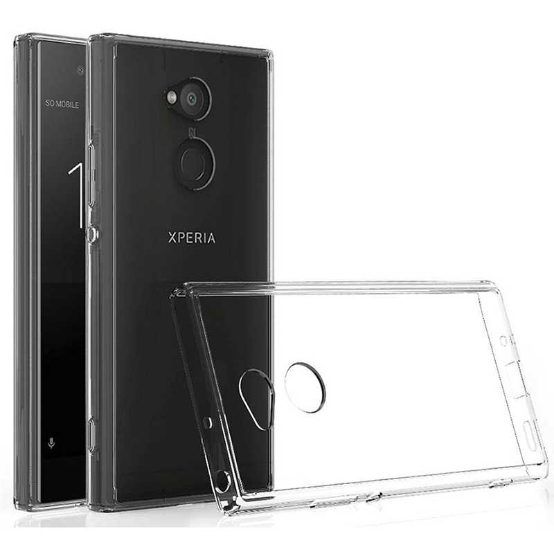 Sony Xperia XA2 Ultra Kılıf Zore Süper Silikon Kapak - Renksiz