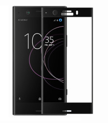Sony Xperia XZ1 Zore Ekranı Tam Kaplayan Düz Cam Koruyucu - Zore