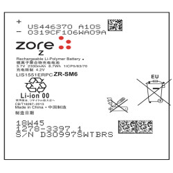 Sony Xperia Z Zore Full Original Battery - Zore