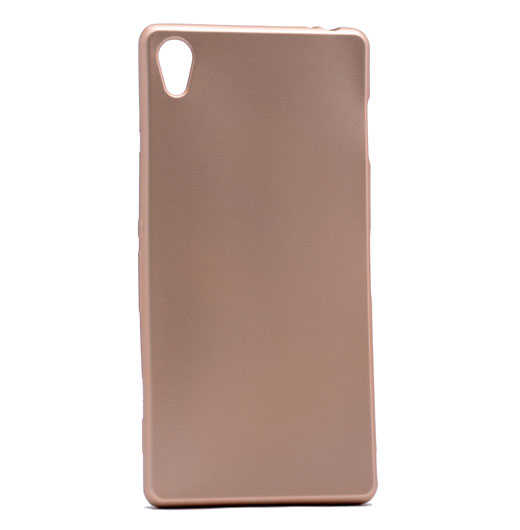 Sony Xperia Z2 Kılıf Zore Premier Silikon Kapak - Gold