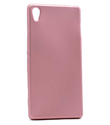 Sony Xperia Z2 Kılıf Zore Premier Silikon Kapak - Rose Gold