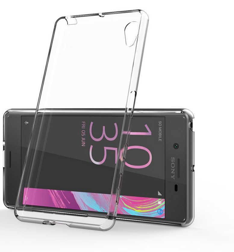 Sony Xperia Z5 Kılıf Zore Süper Silikon Kapak - Renksiz