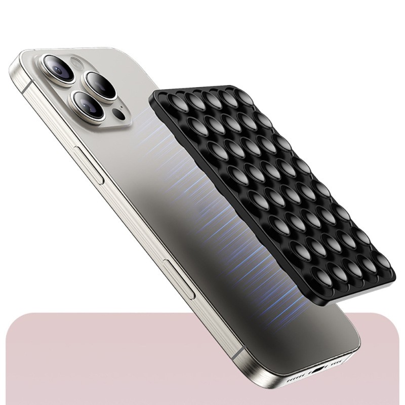 Kare Öpücüklü 01 Silicone Phone Holder - 4
