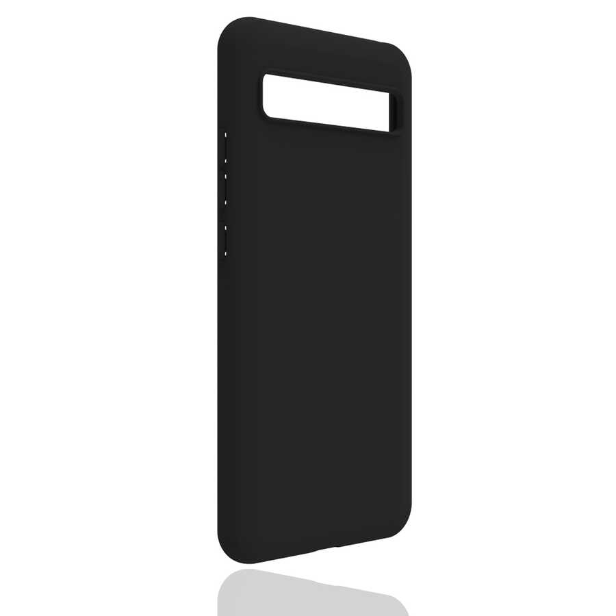 TCL 10 Plus Kılıf Zore Biye Silikon - Siyah