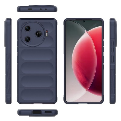 Tecno Camon 30 Pro 5G Case Flexible TPU Hollow Back Surface Design Zore Ethnic Silicone Cover - 9