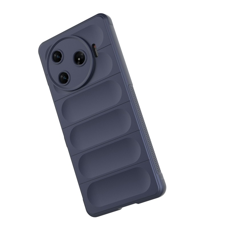 Tecno Camon 30 Pro 5G Case Flexible TPU Hollow Back Surface Design Zore Ethnic Silicone Cover - 20