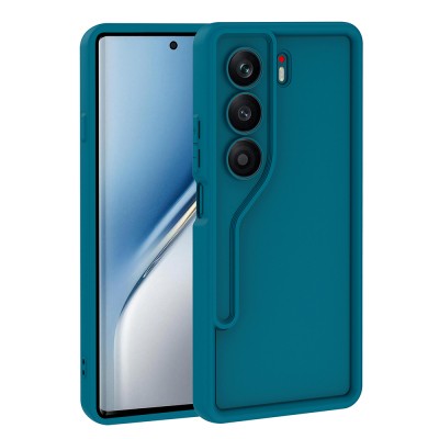 Tecno Camon 40 4G Case Camera Protection Zore Pineapple Design Cover - 3
